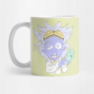 Dr. Blue Brown Mug